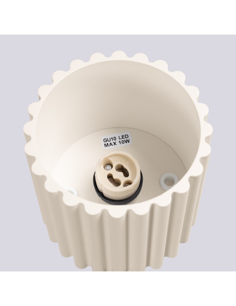 Ceiling lamps - Sollux Plafond AURA 1 beige GU10 SL.1789 - product kolory-swiatla.pl 5