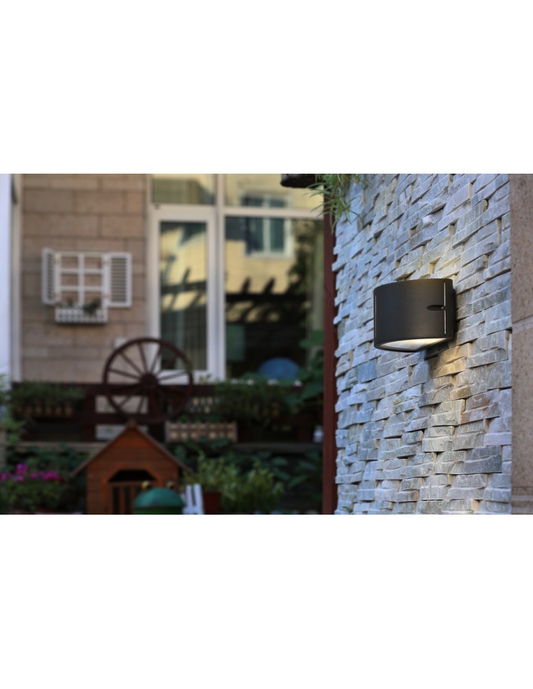 Outdoor wall lamps - Lutec BONN Ceiling 1xE27 Anthracite 6330401118 - product kolory-swiatla.pl 8