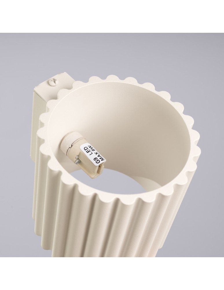 Wall lamps - Sollux Wall lamp AURA beige G9 SL.1791 - product kolory-swiatla.pl 6