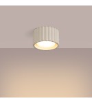 Sollux Plafon AURA 1 beżowy Gx53 SL.1792