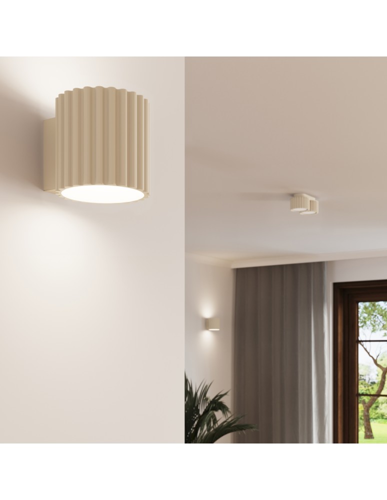 Sollux Plafond AURA 1 beige Gx53 SL.1792