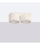Ceiling lamps - Sollux Plafond AURA 2 beige Gx53 SL.1793 - product 2
