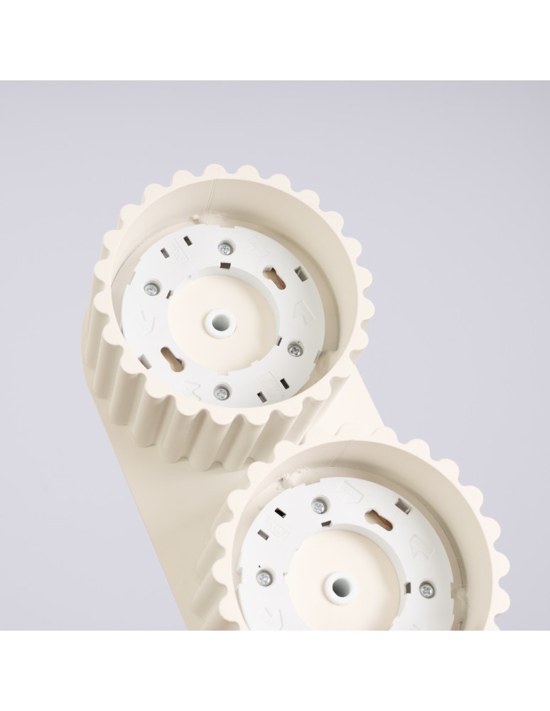 Ceiling lamps - Sollux Plafond AURA 2 beige Gx53 SL.1793 - product kolory-swiatla.pl 5