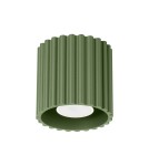 Ceiling lamps - Sollux Plafond AURA 1 olive green GU10 SL.1794 - product 1