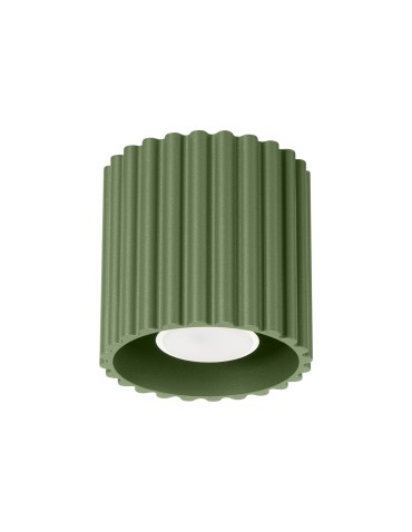 Sollux Plafond AURA 1 olive green GU10 SL.1794