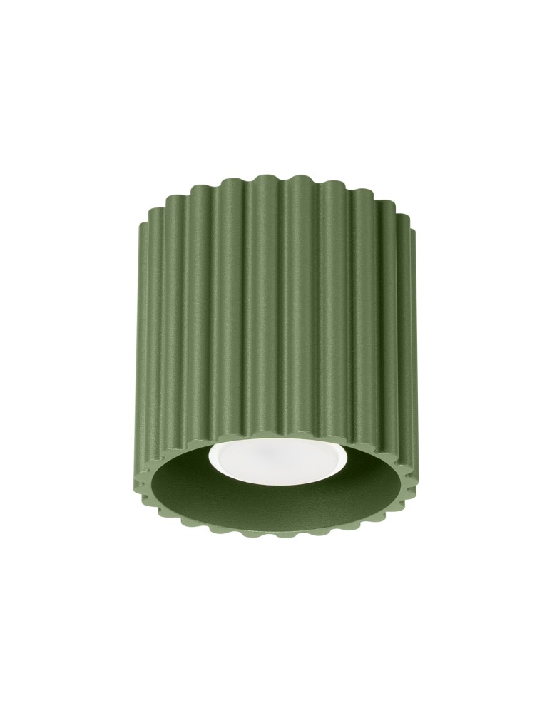 Ceiling lamps - Sollux Plafond AURA 1 olive green GU10 SL.1794 - product kolory-swiatla.pl 1