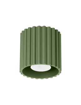 Sollux Plafond AURA 1 olive green GU10 SL.1794