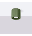 Sollux Plafon AURA 1 zielony oliwkowy GU10 SL.1794