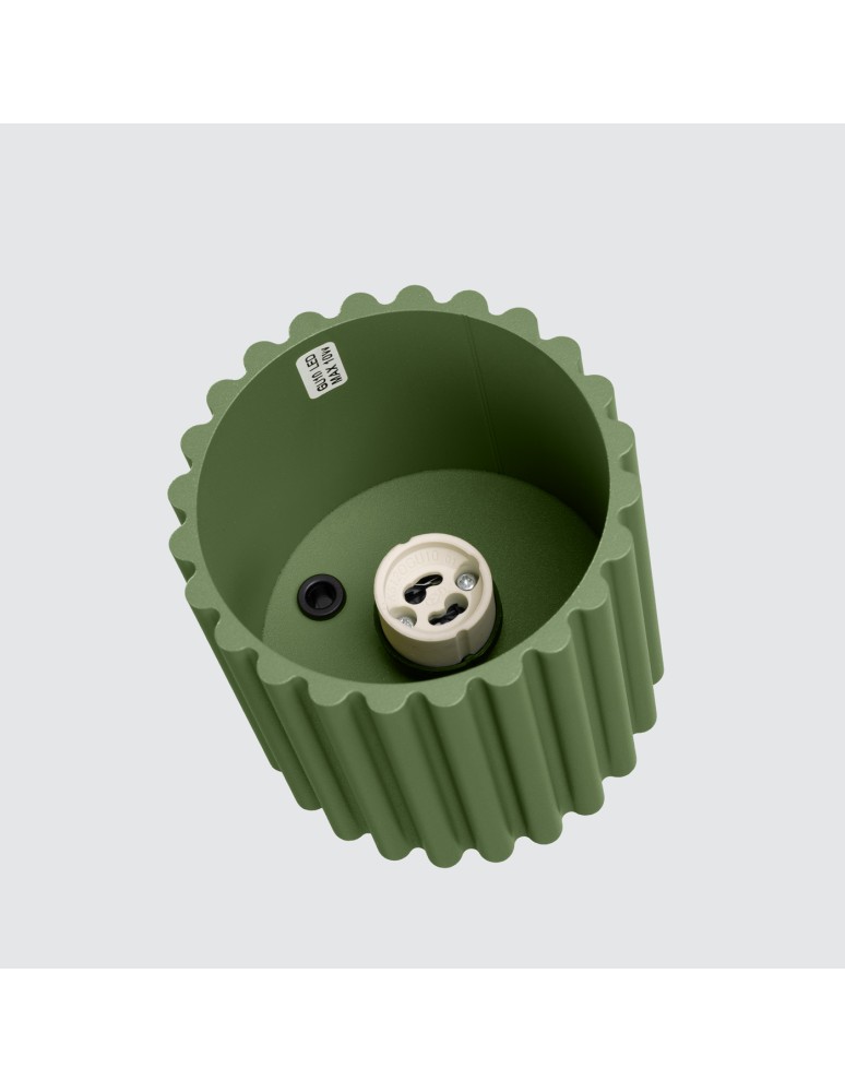 Sollux Plafon AURA 1 zielony oliwkowy GU10 SL.1794