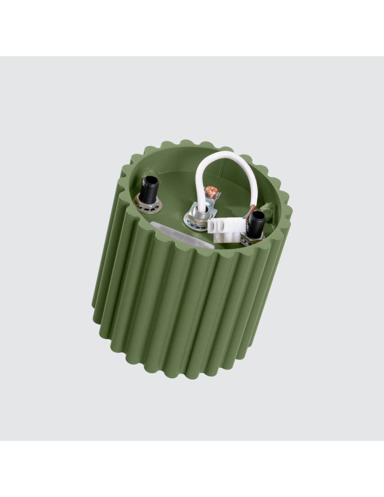 Sollux Plafon AURA 1 zielony oliwkowy GU10 SL.1794