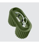 Sollux Plafon AURA 2 zielony oliwkowy GU10 SL.1795