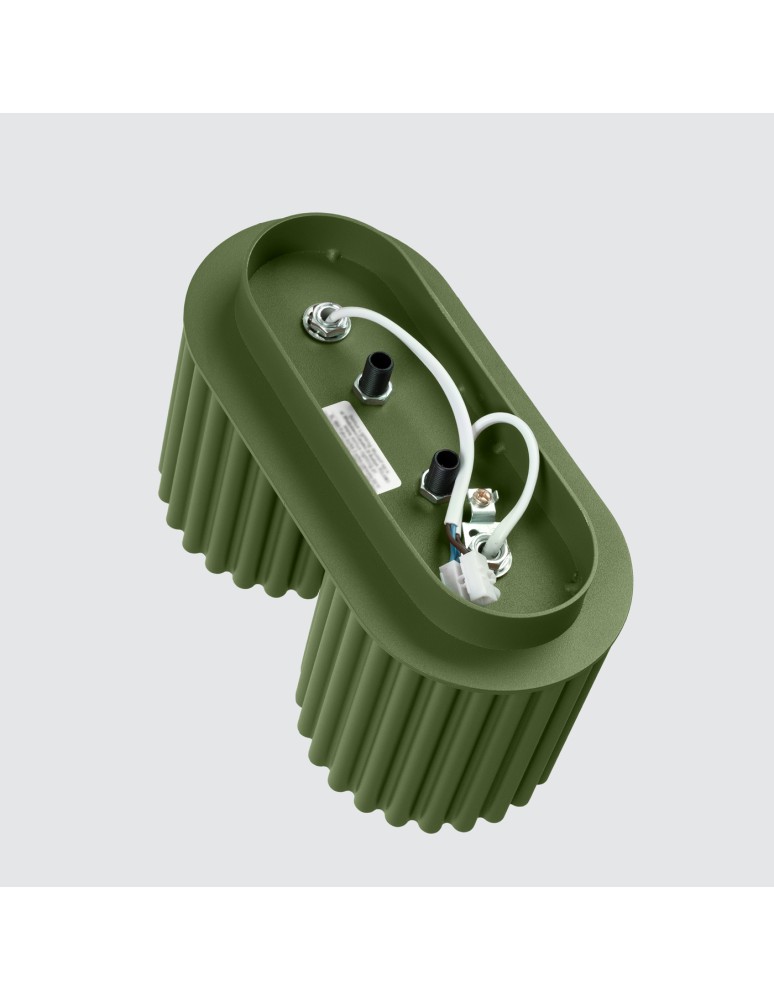 Ceiling lamps - Sollux Plafond AURA 2 olive green GU10 SL.1795 - product kolory-swiatla.pl 5