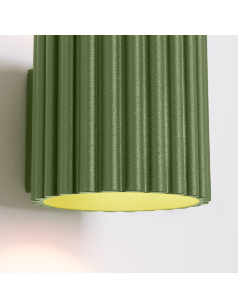 Wall lamps - Sollux Wall lamp AURA olive green G9 SL.1796 - product kolory-swiatla.pl 4