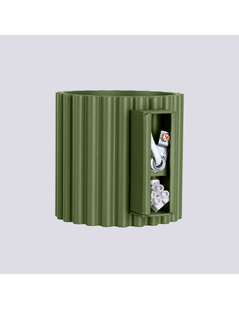 Wall lamps - Sollux Wall lamp AURA olive green G9 SL.1796 - product kolory-swiatla.pl 8