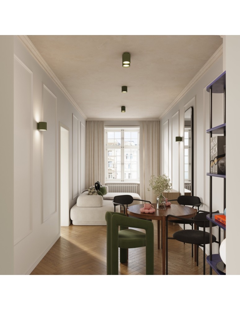 Wall lamps - Sollux Wall lamp AURA olive green G9 SL.1796 - product kolory-swiatla.pl 11