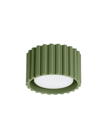 Sollux Plafond AURA 1 olive green Gx53 SL.1797