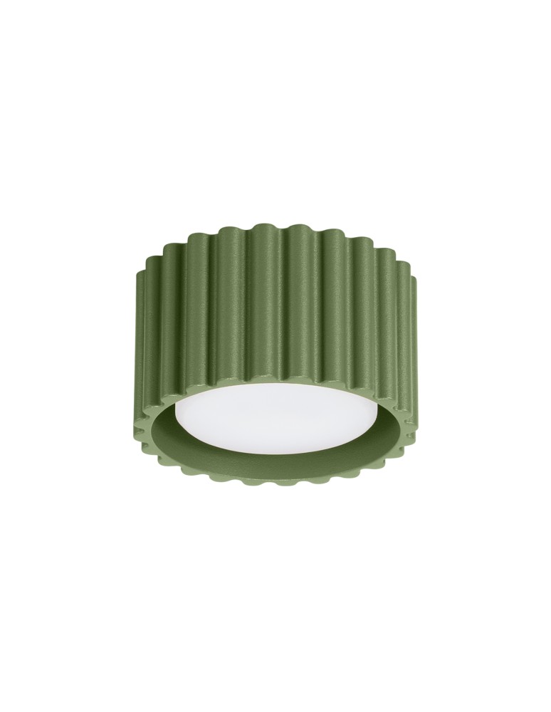 Ceiling lamps - Sollux Plafond AURA 1 olive green Gx53 SL.1797 - product kolory-swiatla.pl 1