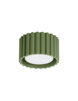 Sollux Plafond AURA 1 olive green Gx53 SL.1797