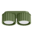Ceiling lamps - Sollux Plafond AURA 2 olive green Gx53 SL.1798 - product 1