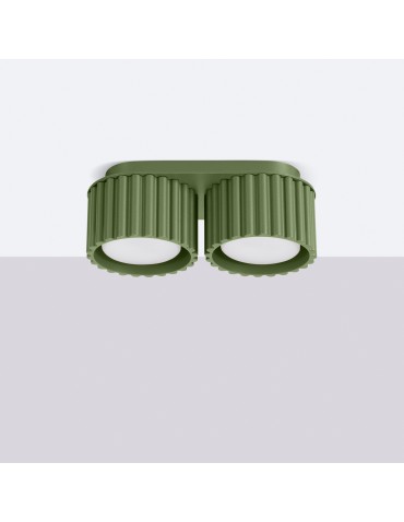 Sollux Plafond AURA 2 olive green Gx53 SL.1798 - product 2