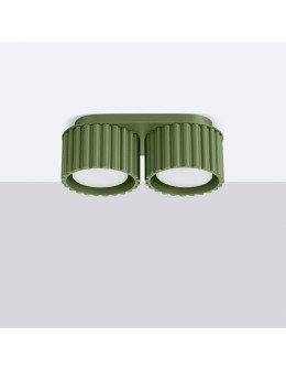 Sollux Plafond AURA 2 olive green Gx53 SL.1798 - product 2