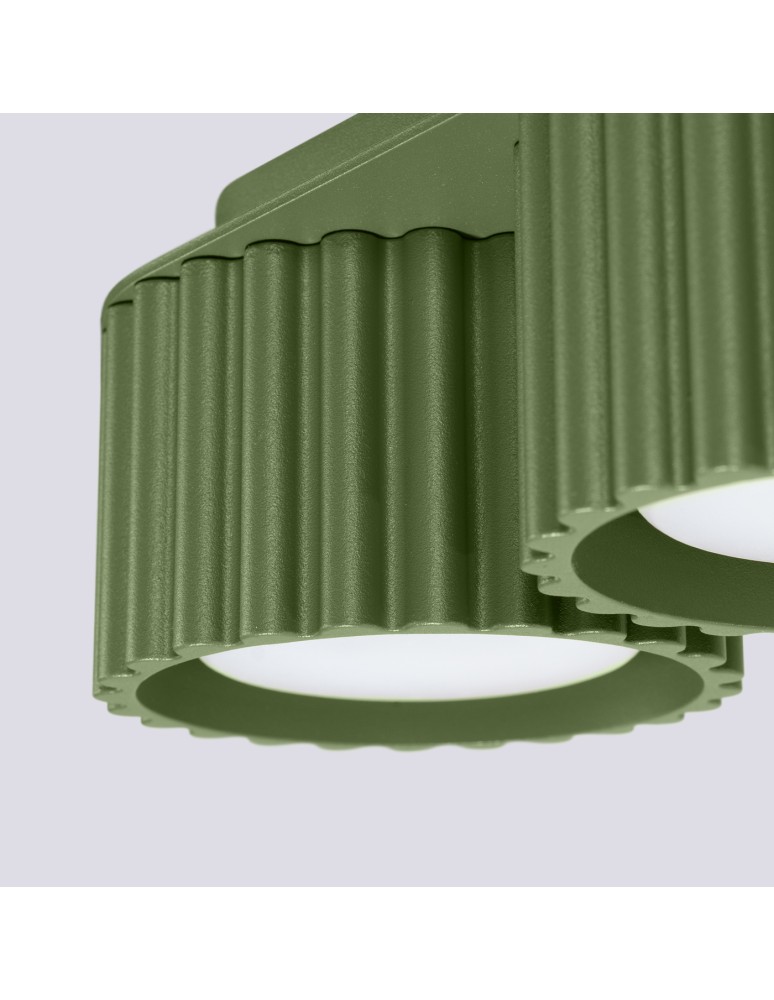 Ceiling lamps - Sollux Plafond AURA 2 olive green Gx53 SL.1798 - product kolory-swiatla.pl 4