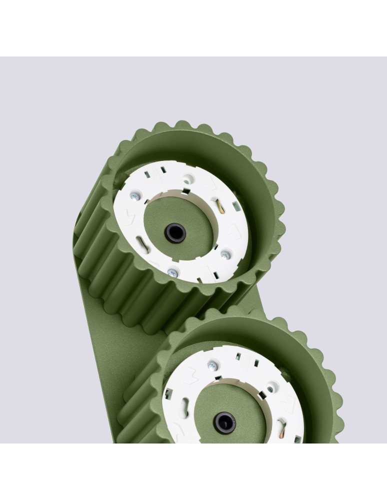 Ceiling lamps - Sollux Plafond AURA 2 olive green Gx53 SL.1798 - product kolory-swiatla.pl 5