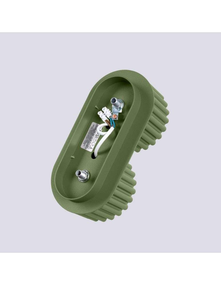 Sollux Plafon AURA 2 zielony oliwkowy Gx53 SL.1798