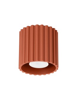 Sollux Plafon AURA 1 ochra czerwona GU10 SL.1799