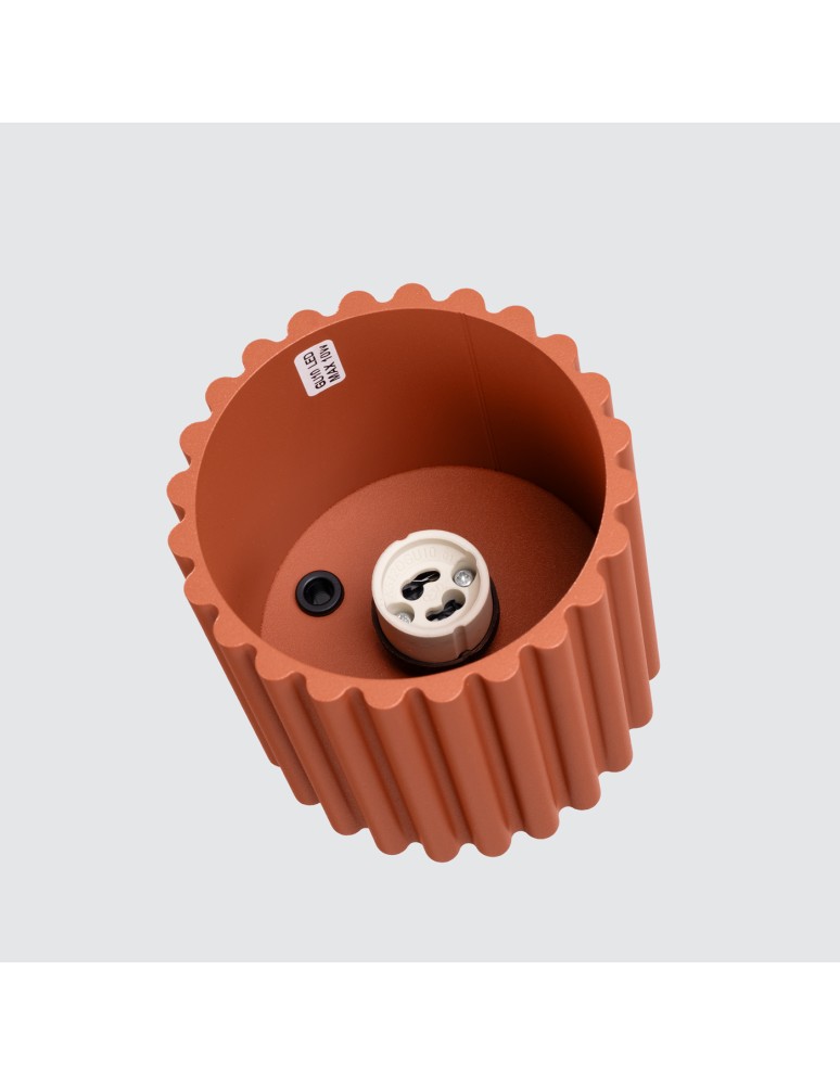 Sollux Plafon AURA 1 ochra czerwona GU10 SL.1799