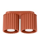 Ceiling lamps - Sollux Plafond AURA 2 ochre red GU10 SL.1800 - product 1