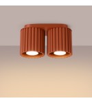 Ceiling lamps - Sollux Plafond AURA 2 ochre red GU10 SL.1800 - product 3