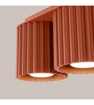 Ceiling lamps - Sollux Plafond AURA 2 ochre red GU10 SL.1800 - product 4
