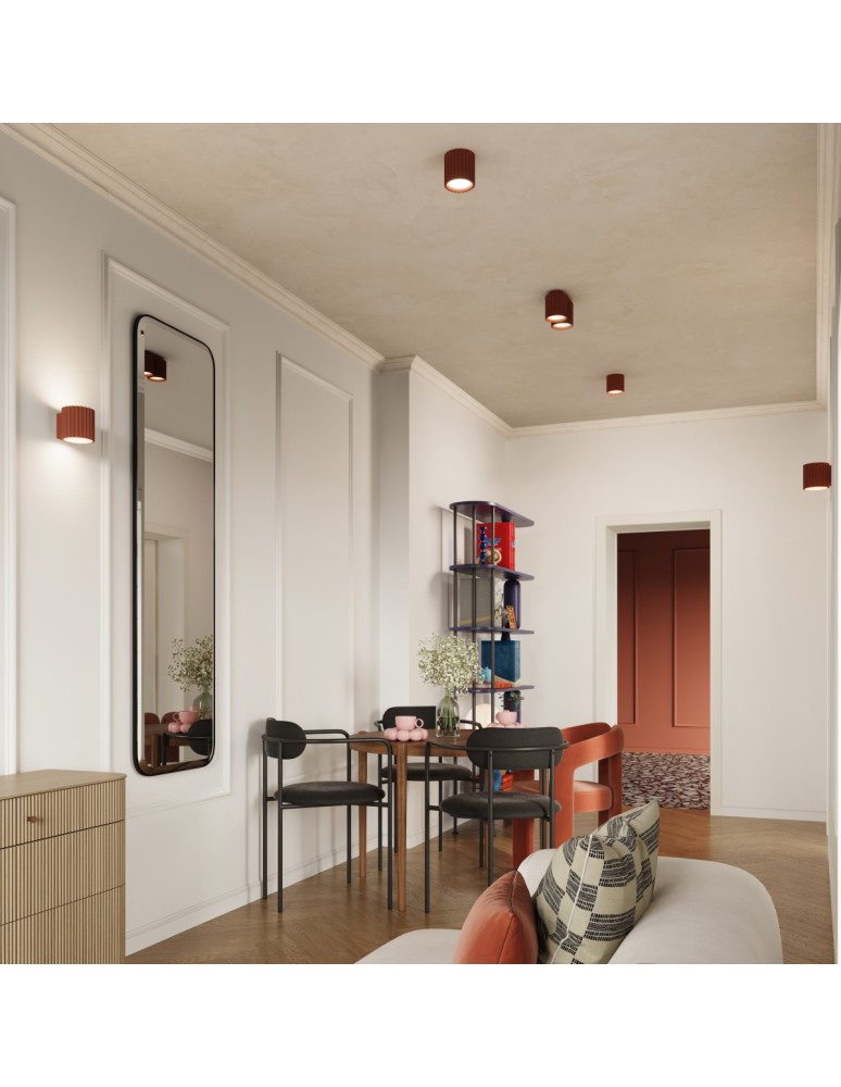 Ceiling lamps - Sollux Plafond AURA 2 ochre red GU10 SL.1800 - product kolory-swiatla.pl 10