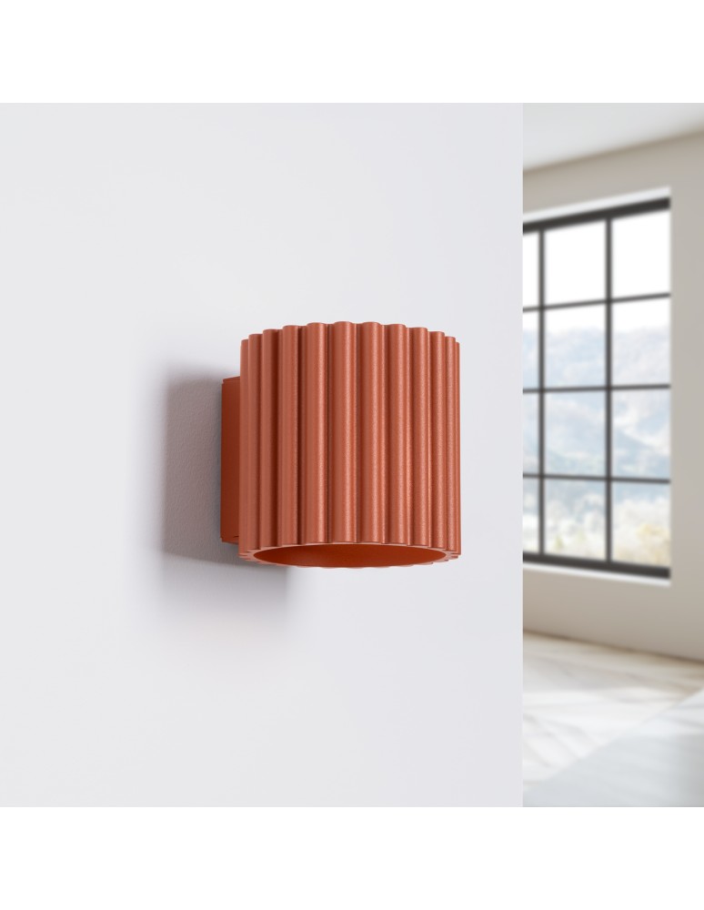Wall lamps - Sollux Wall lamp AURA ochre red G9 SL.1801 - product kolory-swiatla.pl 2