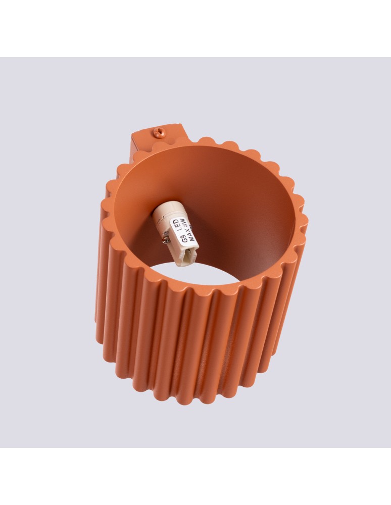 Wall lamps - Sollux Wall lamp AURA ochre red G9 SL.1801 - product kolory-swiatla.pl 7