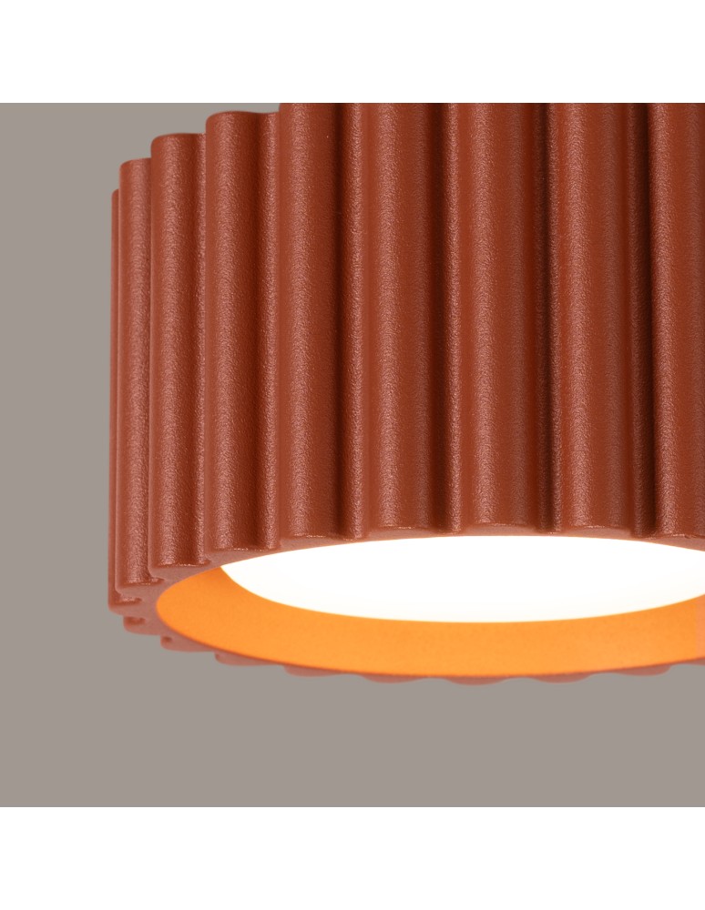 Ceiling lamps - Sollux Plafond AURA 1 ochre red Gx53 SL.1802 - product kolory-swiatla.pl 4