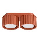 Ceiling lamps - Sollux Plafond AURA 2 ochre red Gx53 SL.1803 - product 1
