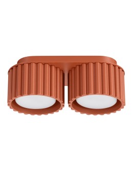 Sollux Plafon AURA 2 ochra czerwona Gx53 SL.1803