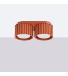 Ceiling lamps - Sollux Plafond AURA 2 ochre red Gx53 SL.1803 - product 2