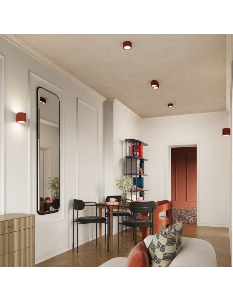Ceiling lamps - Sollux Plafond AURA 2 ochre red Gx53 SL.1803 - product kolory-swiatla.pl 10