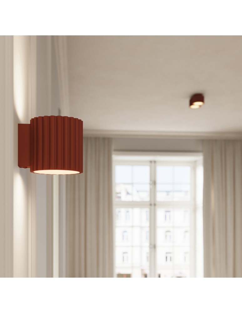 Ceiling lamps - Sollux Plafond AURA 2 ochre red Gx53 SL.1803 - product kolory-swiatla.pl 11