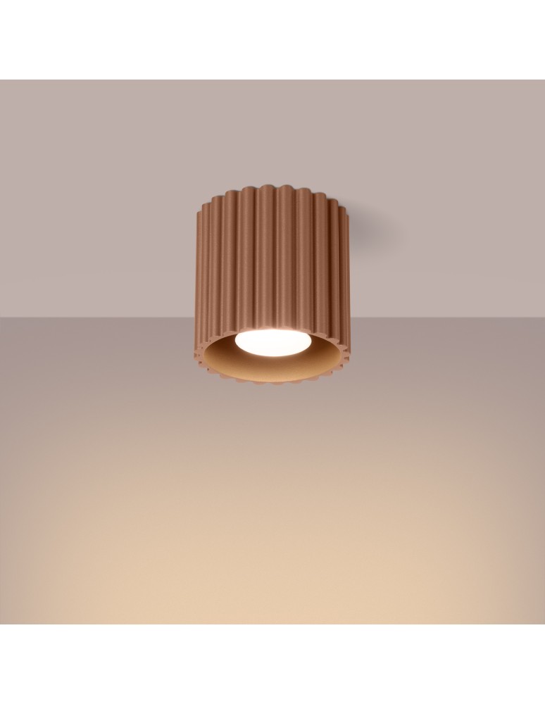 Sollux Plafon AURA 1 mocca GU10 SL.1804