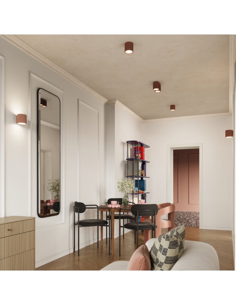 Ceiling lamps - Sollux Plafond AURA 1 mocca GU10 SL.1804 - product kolory-swiatla.pl 10