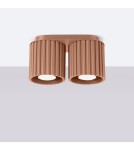 Ceiling lamps - Sollux Plafond AURA 2 mocca GU10 SL.1805 - product 2