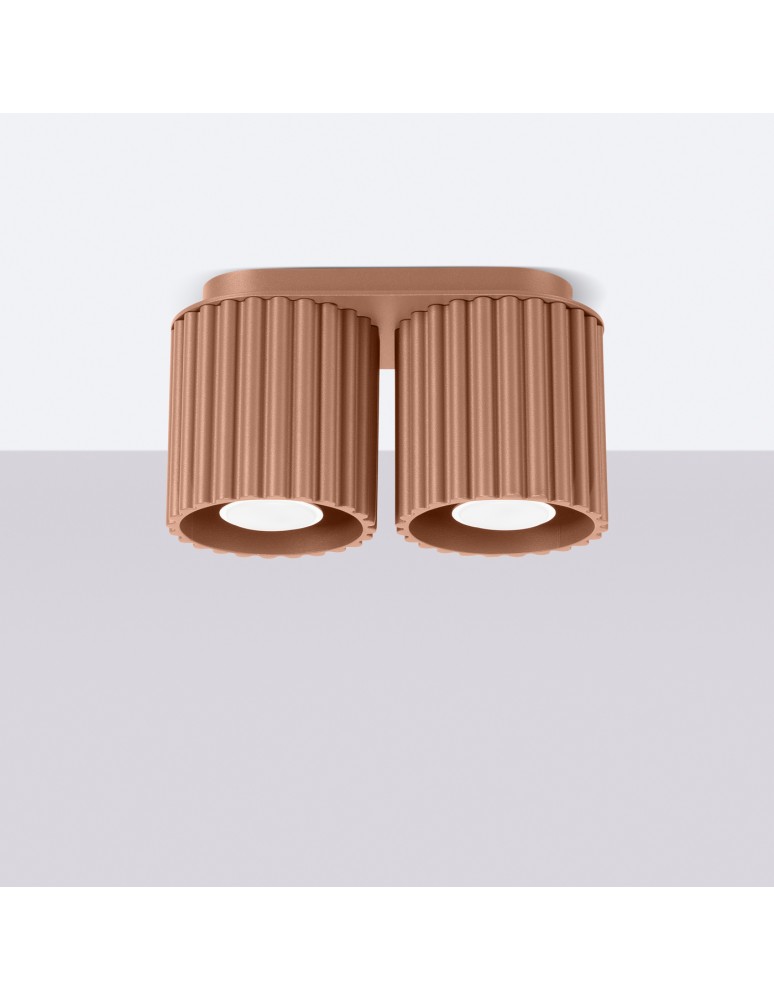 Sollux Plafon AURA 2 mocca GU10 SL.1805