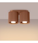 Sollux Plafon AURA 2 mocca GU10 SL.1805