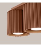 Ceiling lamps - Sollux Plafond AURA 2 mocca GU10 SL.1805 - product 4