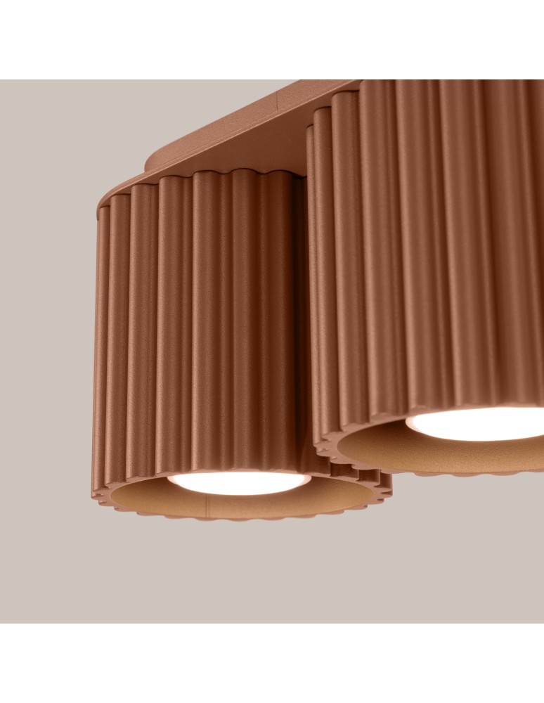 Sollux Plafon AURA 2 mocca GU10 SL.1805