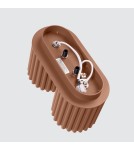 Sollux Plafon AURA 2 mocca GU10 SL.1805